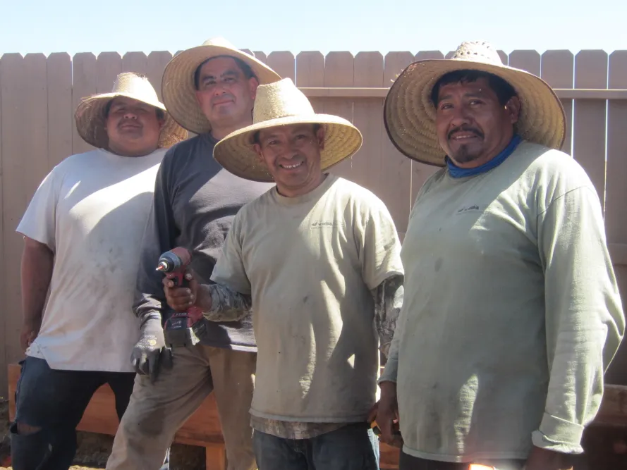 The Crew: Edgar, Juan, Pedro and Gabriel